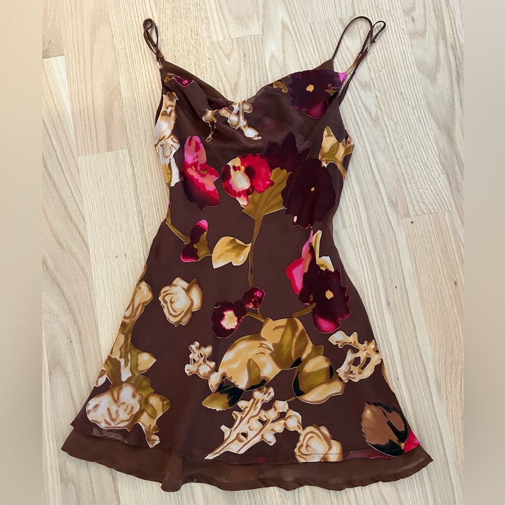 Rat & Boa brown Anais dress. Worn once. Size XS.